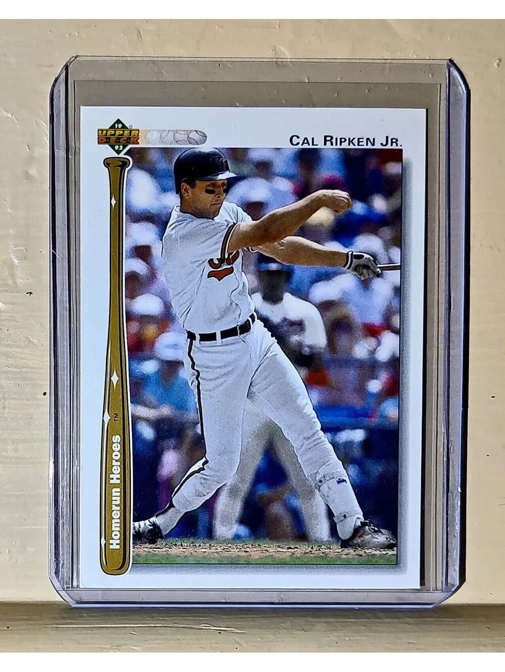 1992 Cal Ripken Jr Upper Deck Homerun Heroes #HR4 MLB Baseball Card Orioles